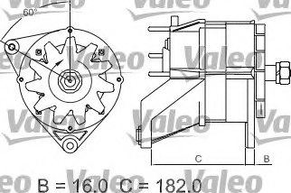 VALEO 436588 Alternator